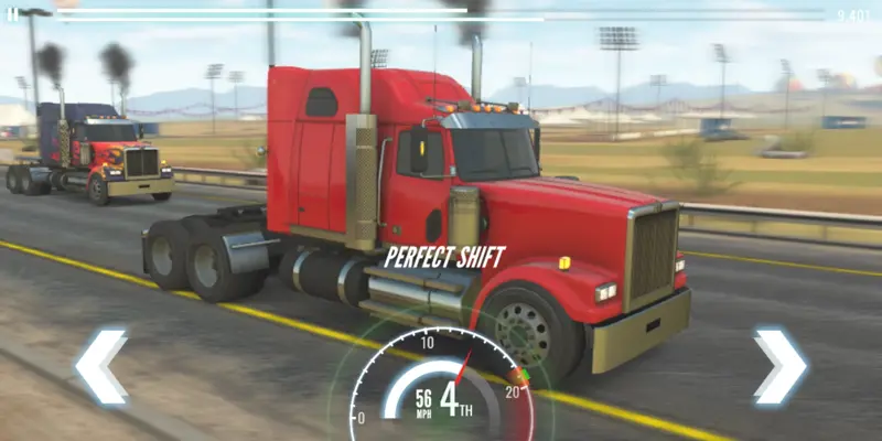 Big Truck Drag Racing android App screenshot 2