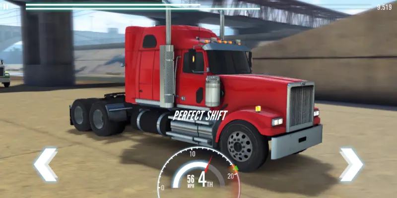 Big Truck Drag Racing android App screenshot 4