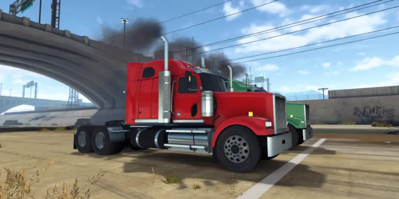 Big Truck Drag Racing android App screenshot 6